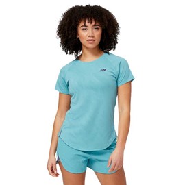 NEW BALANCE T-SHIRT Q SPEED JAQUARD DONNA